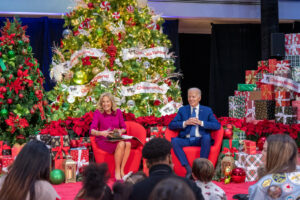 President and First Lady Biden visit Children's National Hospital in Washington DC