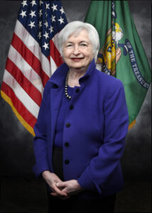 Secretary of the Treasury Dr Janet Yellen